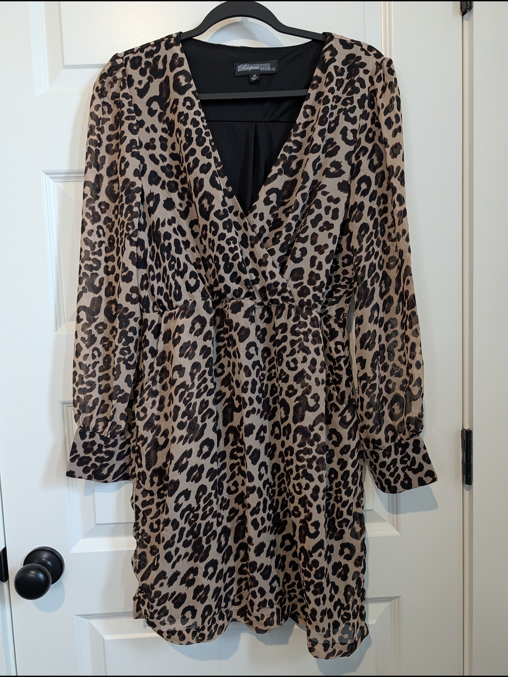 Pompous Leopard Print Dress